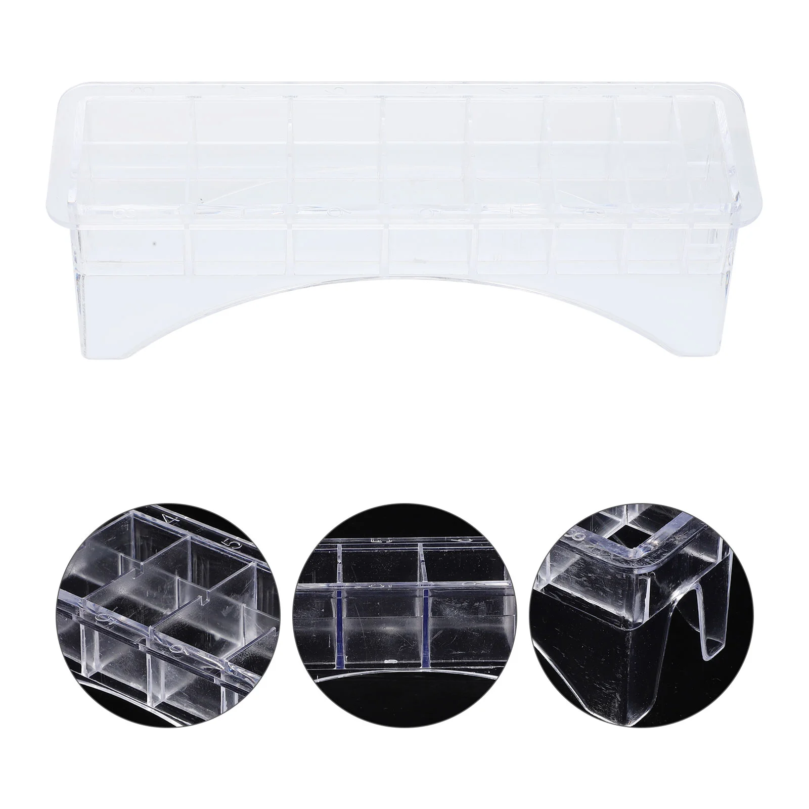 Limit Comb Storage Box Hair Clipper Holder Positioning Organizer Case Limiter Guide Guard
