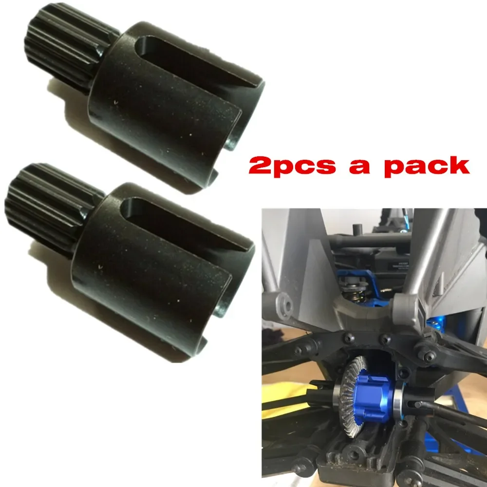 2pcs Harden Steel Drive Cup for Traxxas X-Maxx XMAXX 8S 6S 7754X RC Car Upgrade Parts