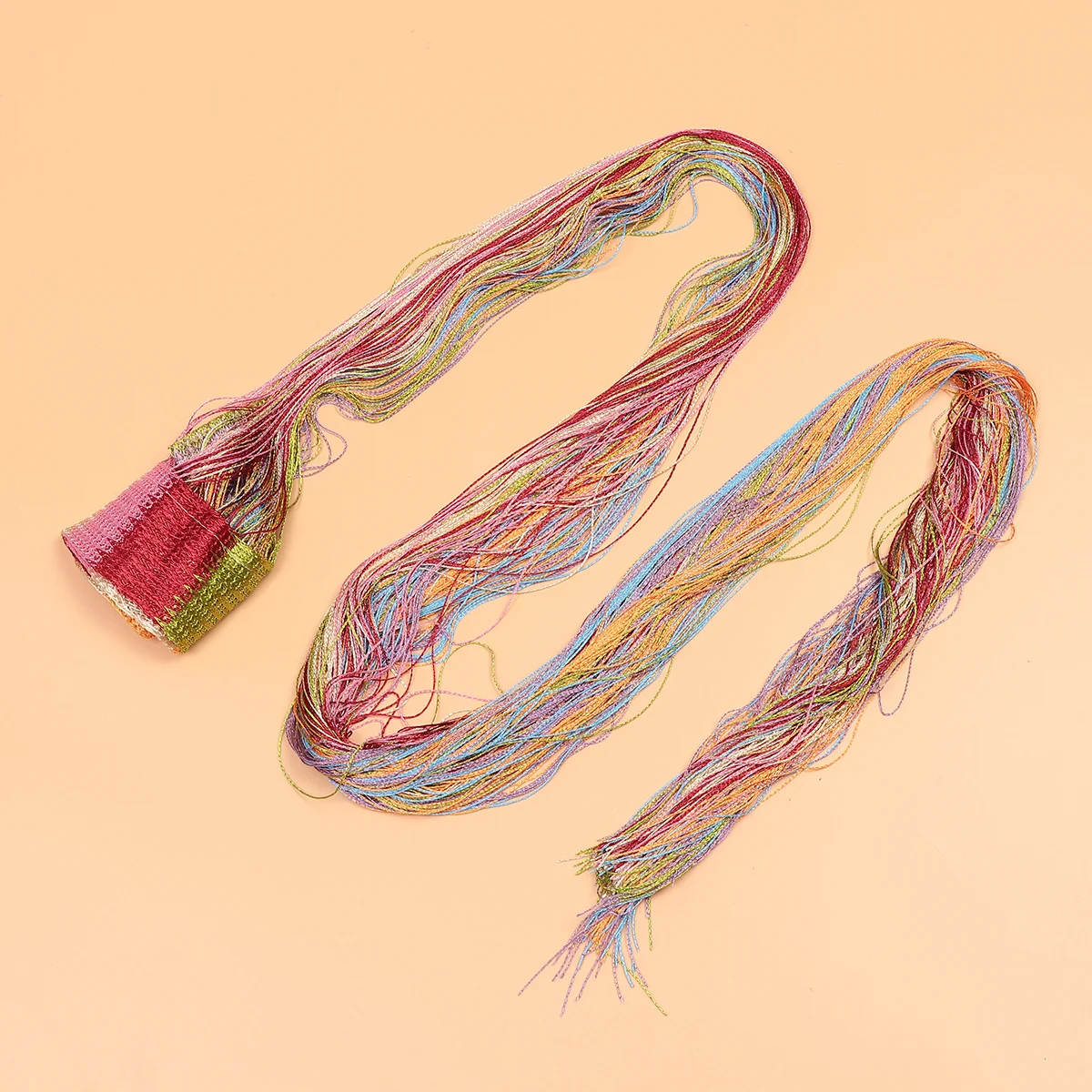 ستارة سلسلة جميلة باب ملون بوليستر يدوم طويلاً ستارة زفاف ملونة #3