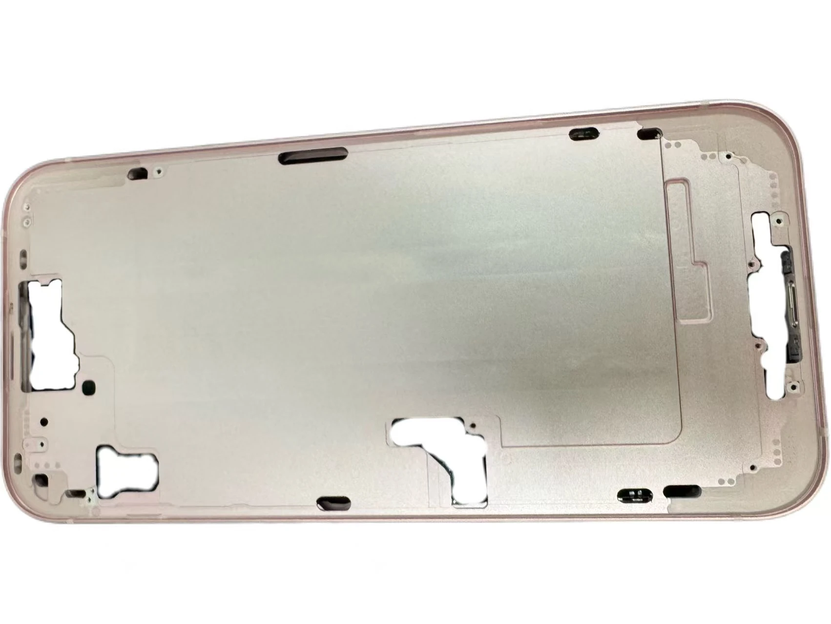 DIY 15 Plus frsme with button and sim tray,not include back glass,with mesh