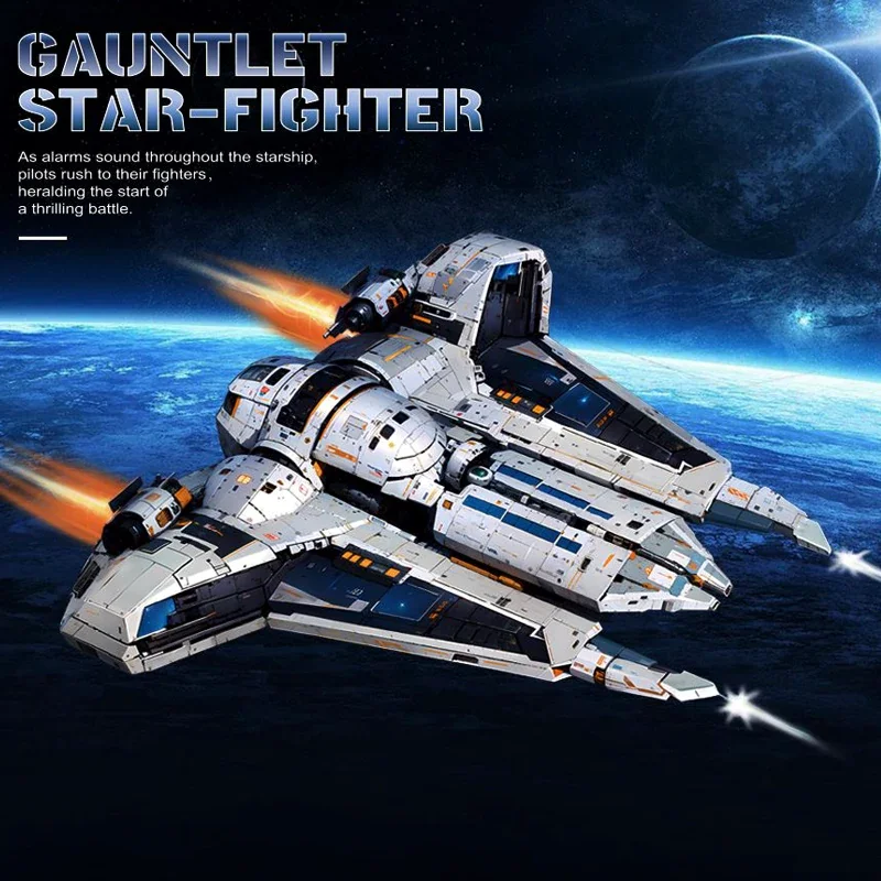 

2948PCS MOC Space War Kom'rk-Class Fighter Transport Starfighter Building Blocks Model High-Tech Spaceship Toys Kids Adult Gift