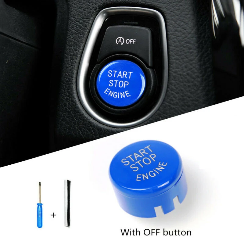 

Engine Start Stop Button Switch Cover Trim Compatible with For BMW F20 F22 F30 3 Series and For F10 5 Series Vehicles