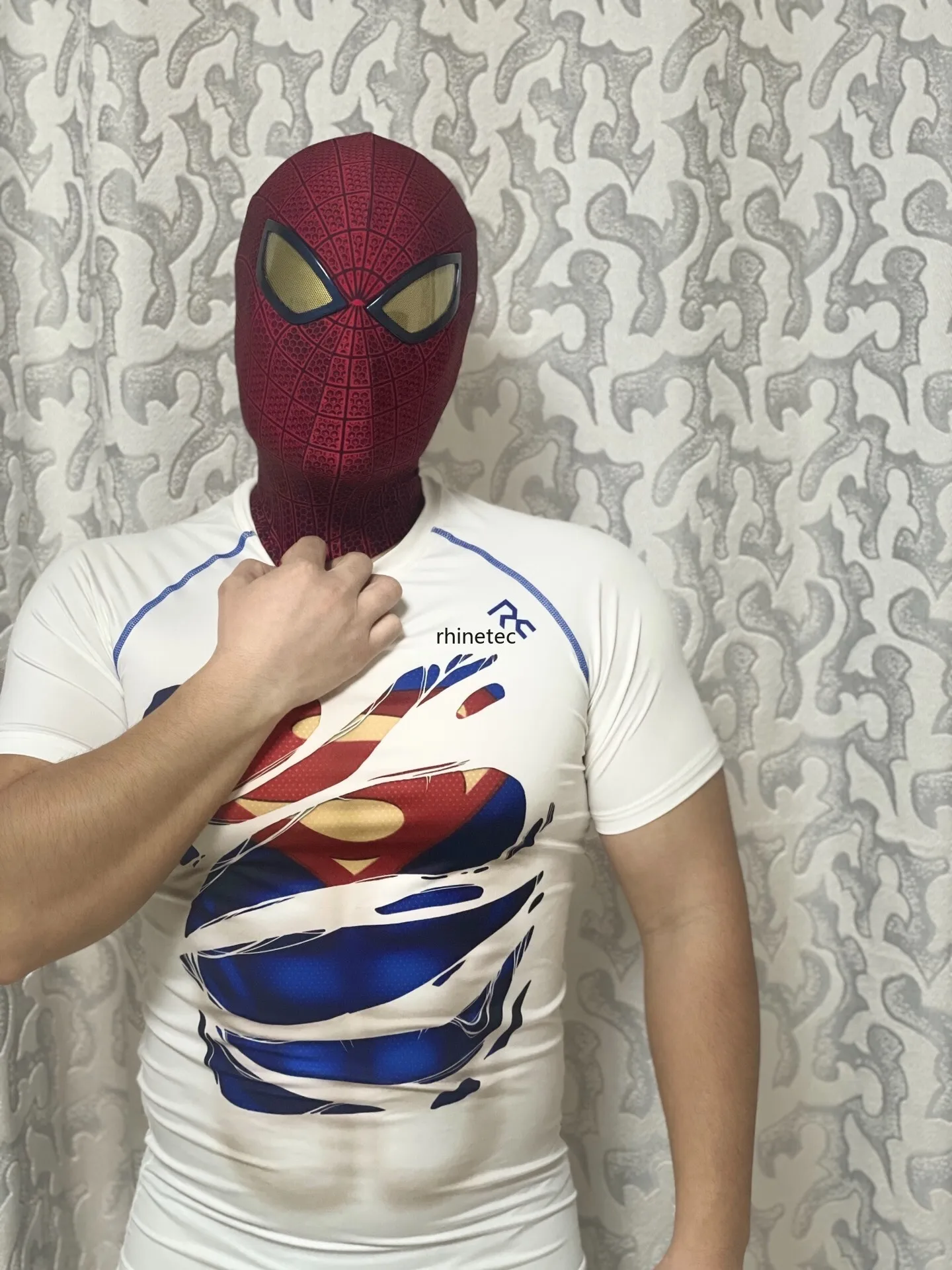 アメイジングスパイダーマン初代　マスク　レプリカ アメイジング・スパイダーマン1マスク スパイダーマン コスプレマスク