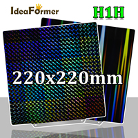 IdeaFormer H1H build Plate PEY Sheet 220x220mm h1h magnetic Build Plate 220 Flexible For Artillery Genius Anycubic Mega Pro Etc.