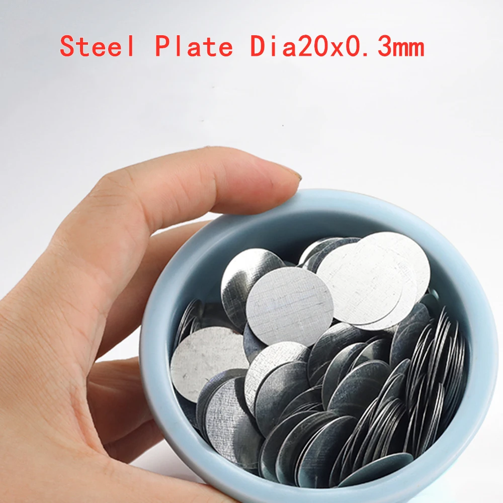 

Metallized Films Metal Steel Sheet Iron Sheet Metal For Magnet Craft Part Round Disc Handmade Small Iron Plate Processing Custom