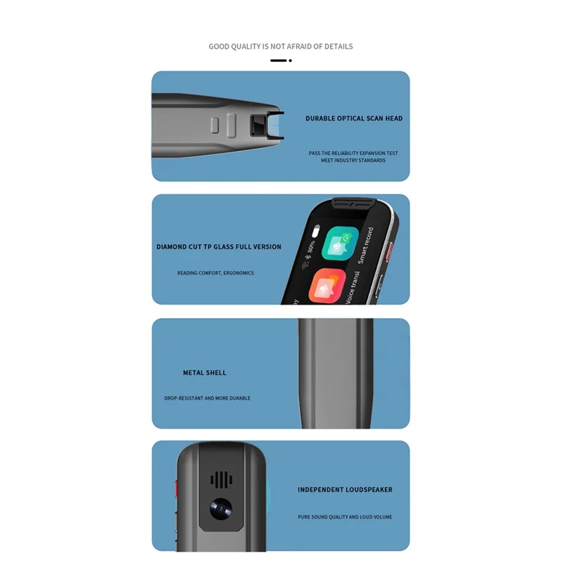 

A35M-134 Languages Translation Pen Translatorand Reading Pen Instant Text Scanning Reading Translator Pen