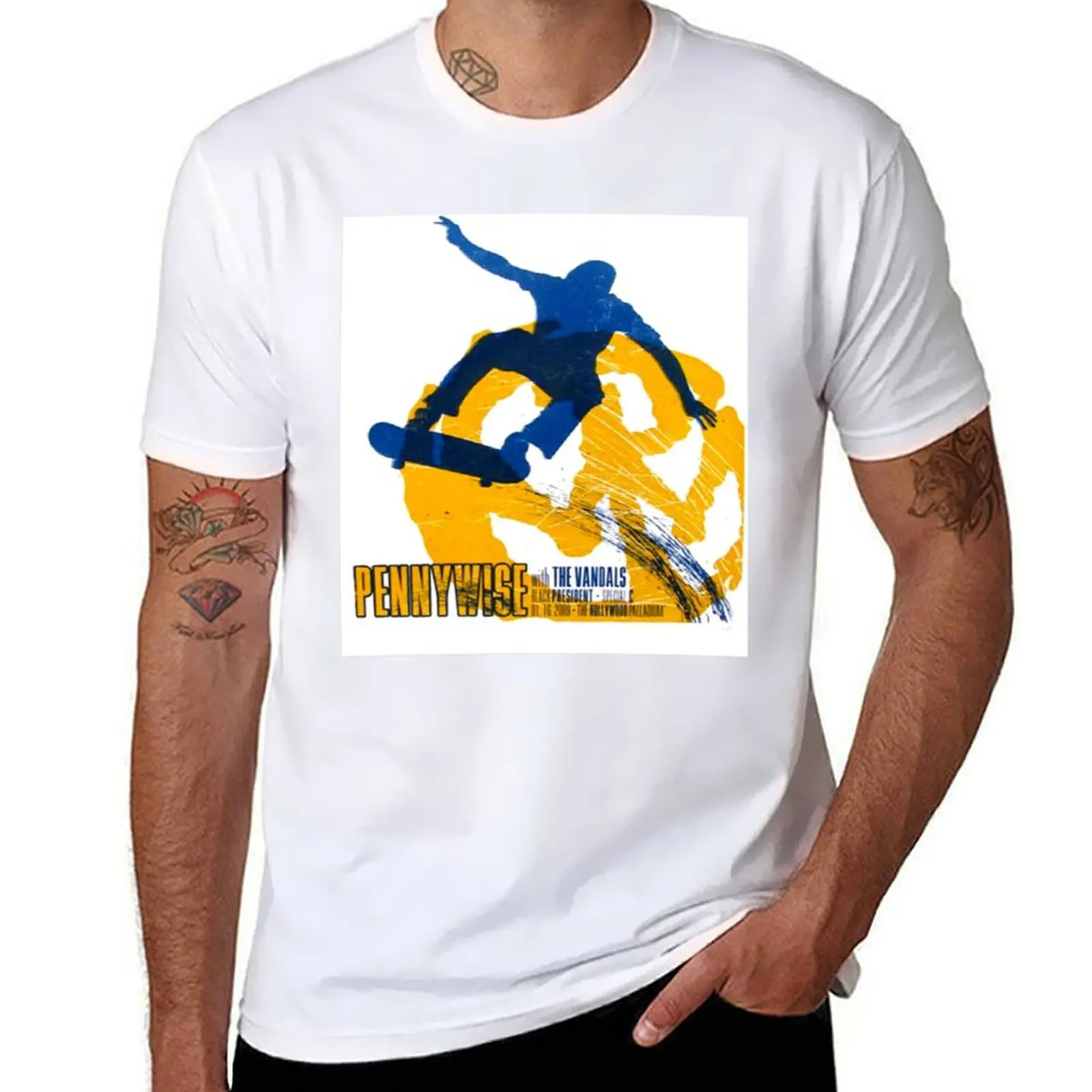 

pennywise T-Shirt summer tops oversized t shirt sweat sublime mens funny t shirts