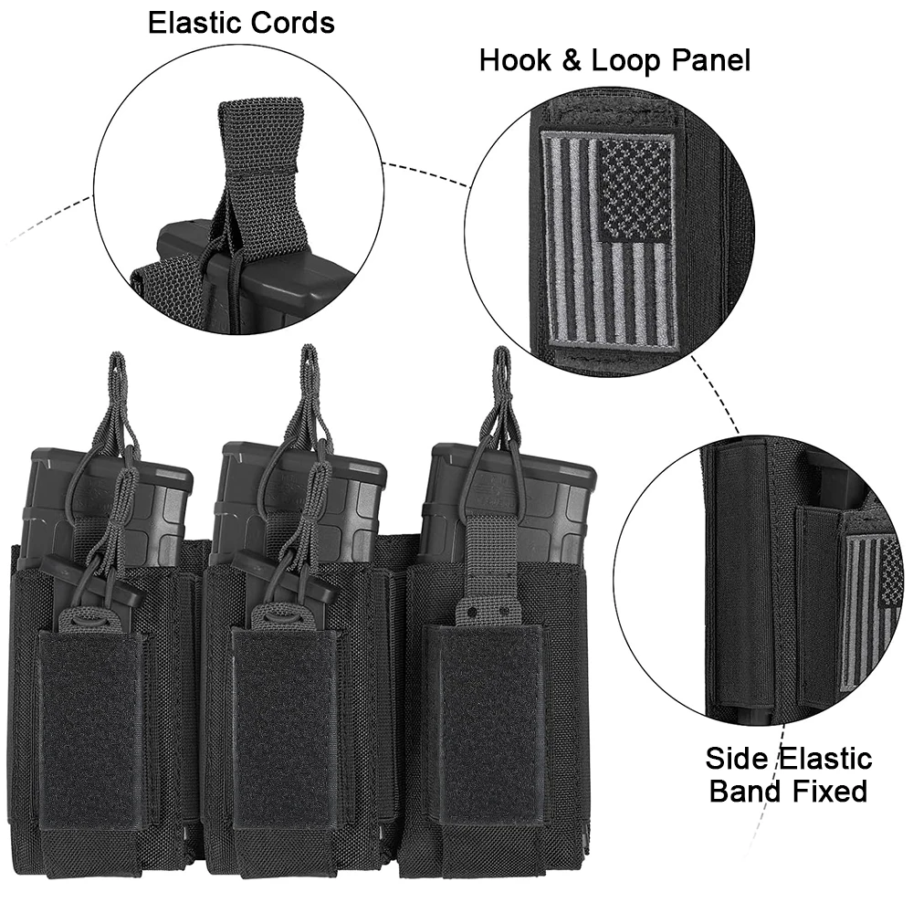Bolsa Triple Mag con sistema M - Magazine Holder Rack reseña y precio
