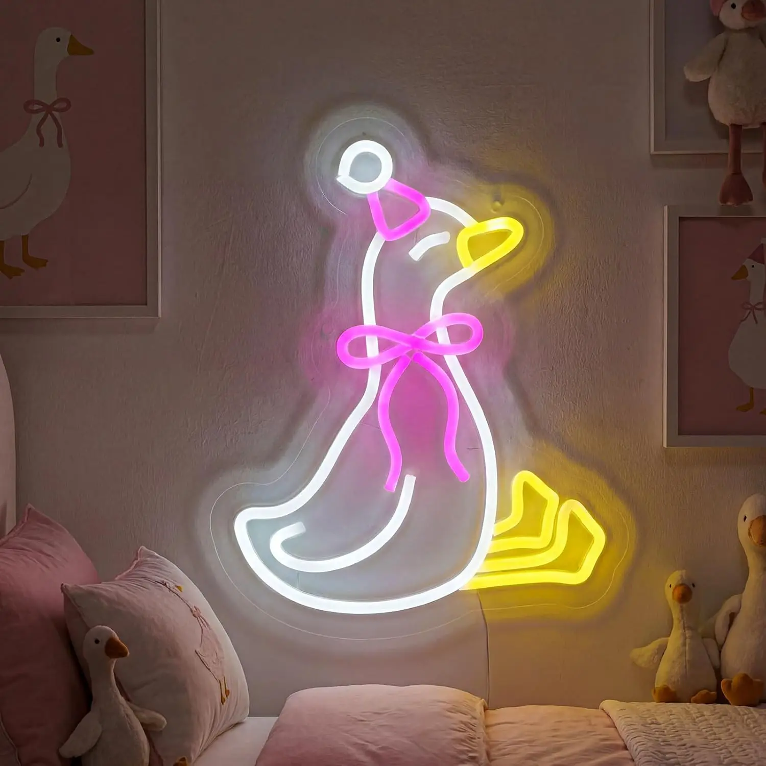

Goose Neon Sign Art Wall Light USB LED Neon Light for Game Room Beer Bar Club Party Shop Bedroom Decoration Gift Night Light