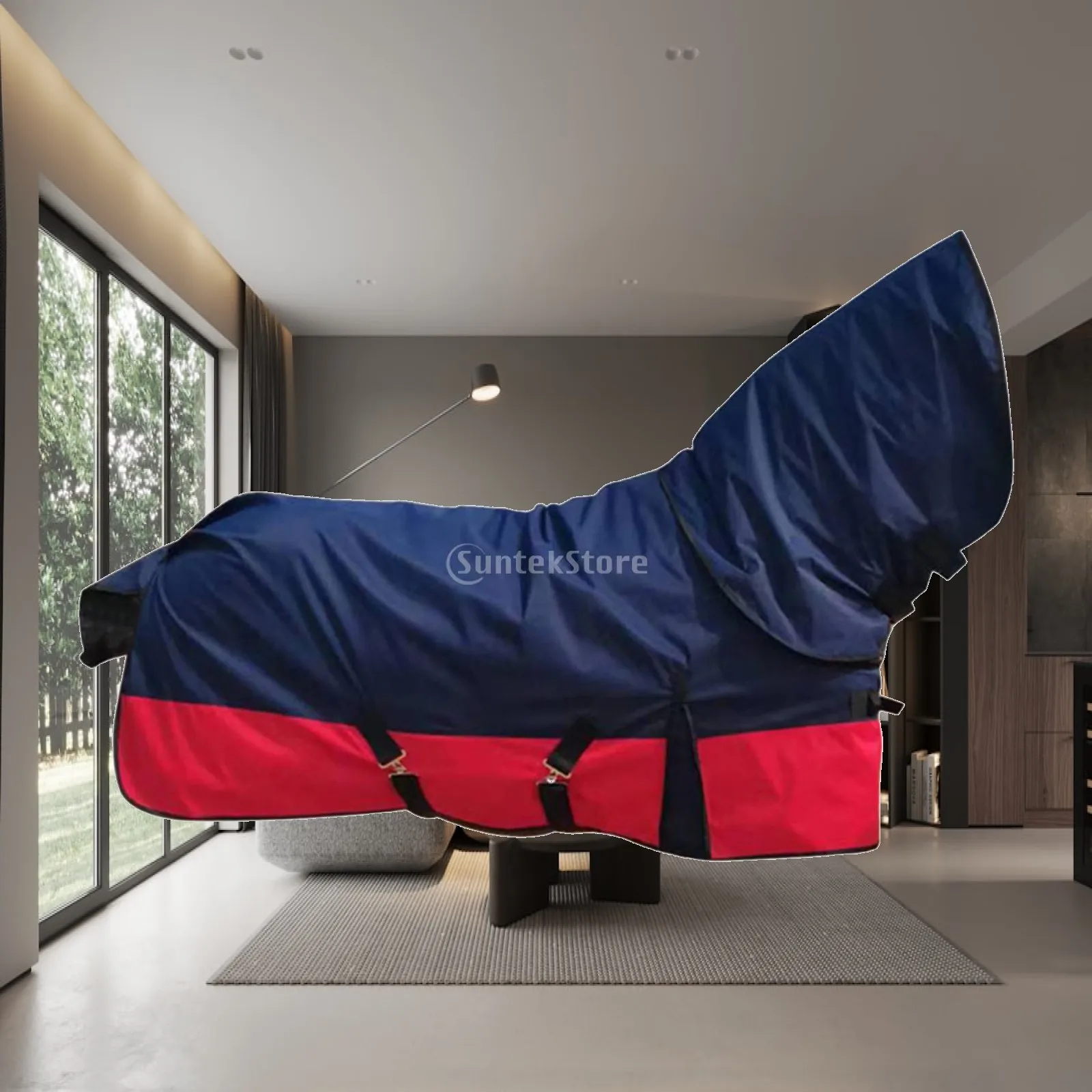 Equestrian Horse Clothing Waterproof Rain Sheet Thermal Blanket for Winter Stable Horses