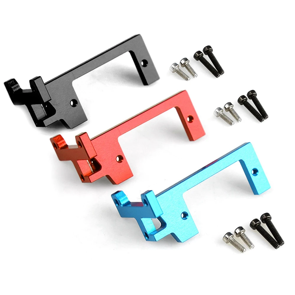 El nuevo soporte de engranaje de dirección de cambio de caja de cambios Servo montaje para 1/14 Tamiya RC camión remolque Scania MAN Benz Actros coche piezas de bricolaje,3