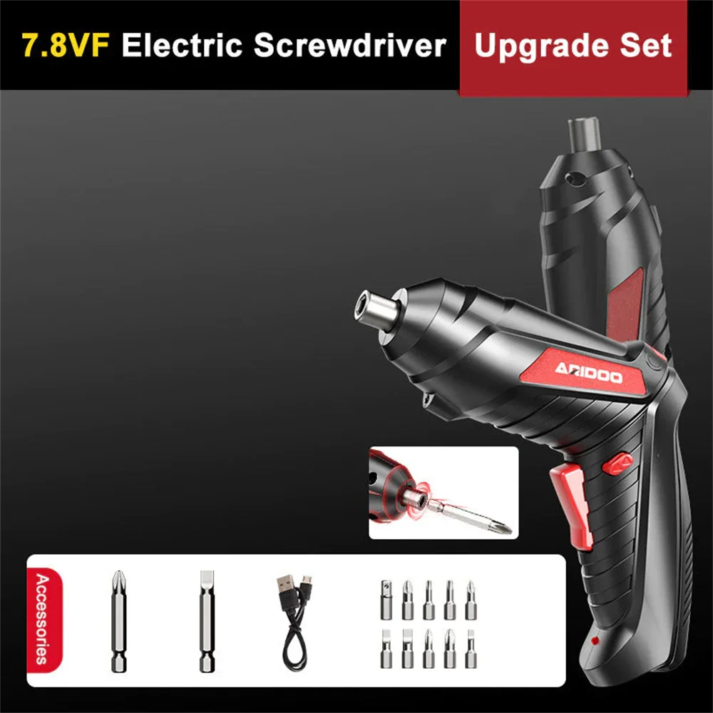 Multifunctional And Powerful Electric Screwdriver Portable Cordless Drill Screwdriver Rechargeable Electric Drill Power Tools