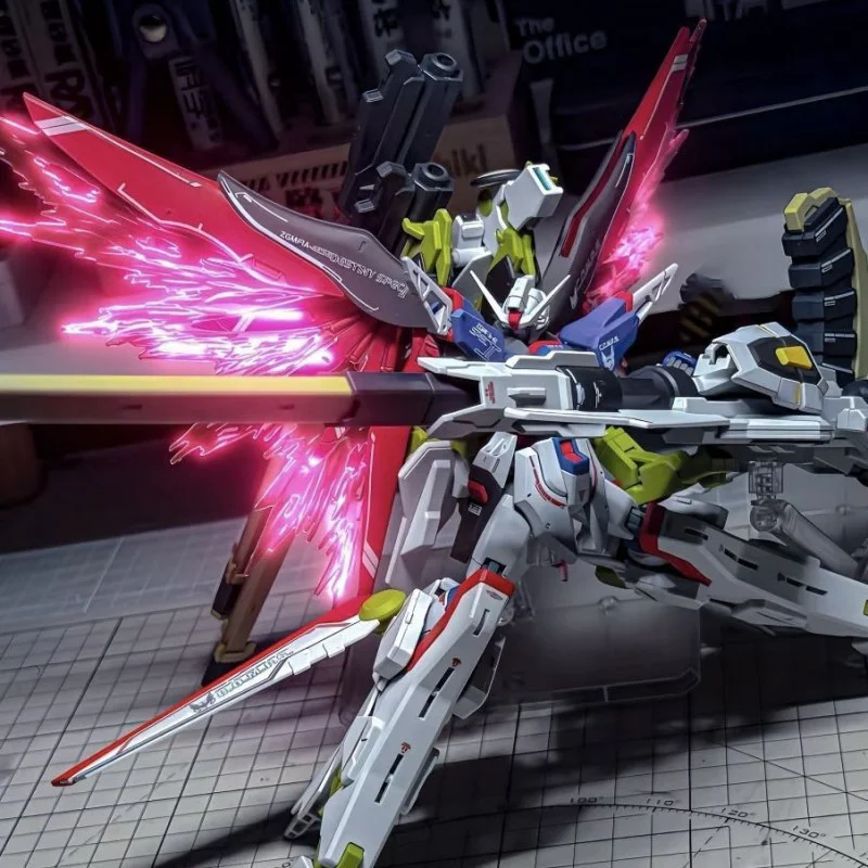 【New product】GAOGAO HG 1/144Zeus Shadow model Two water decals universal accessories including bracket assembly model Toy Gift