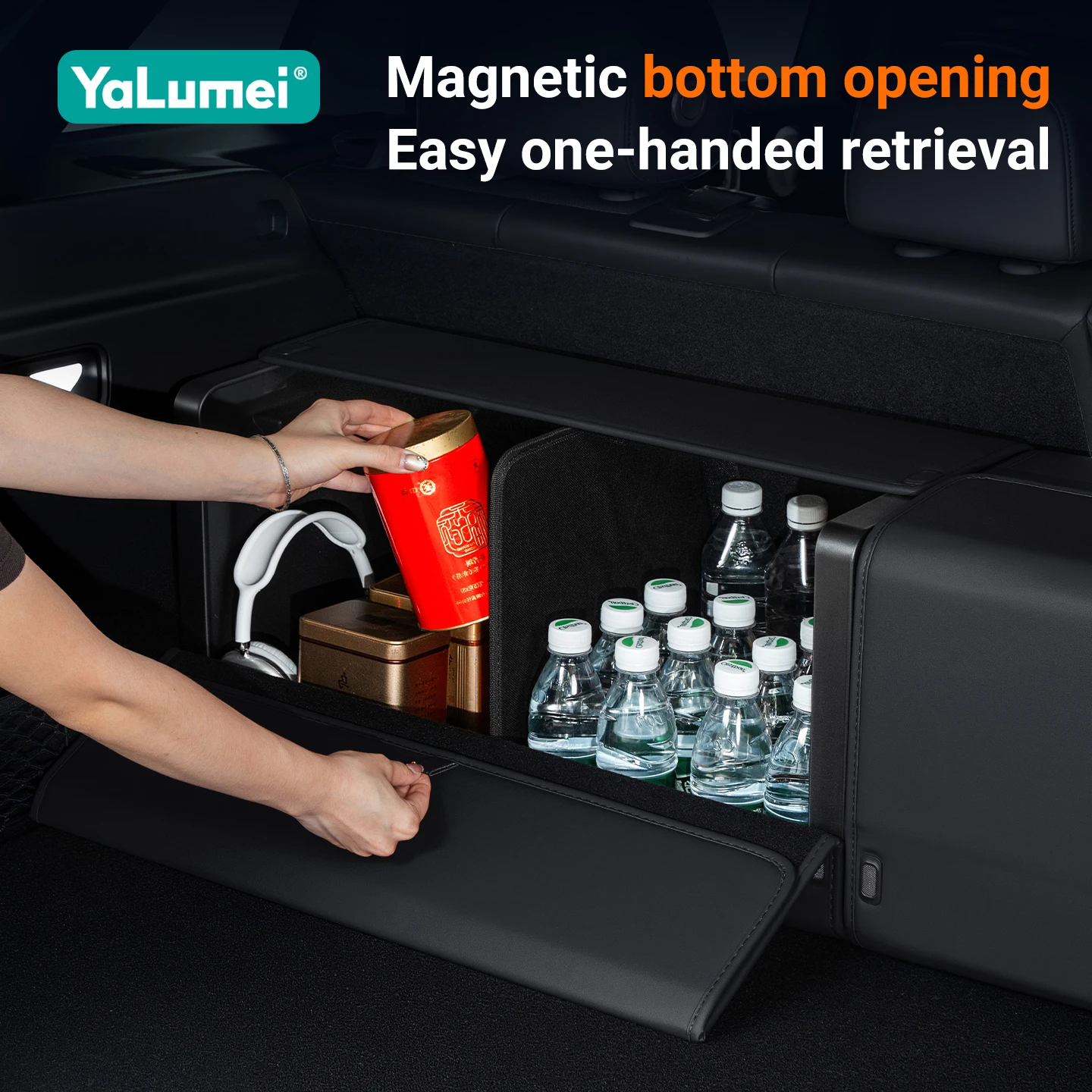 

For BYD Atto 3 Yuan Plus Yuan UP Song Plus Seal U Sealion 6 8 Dolphin Seagull Shark 6 Car Trunk Organizer Box Accessories