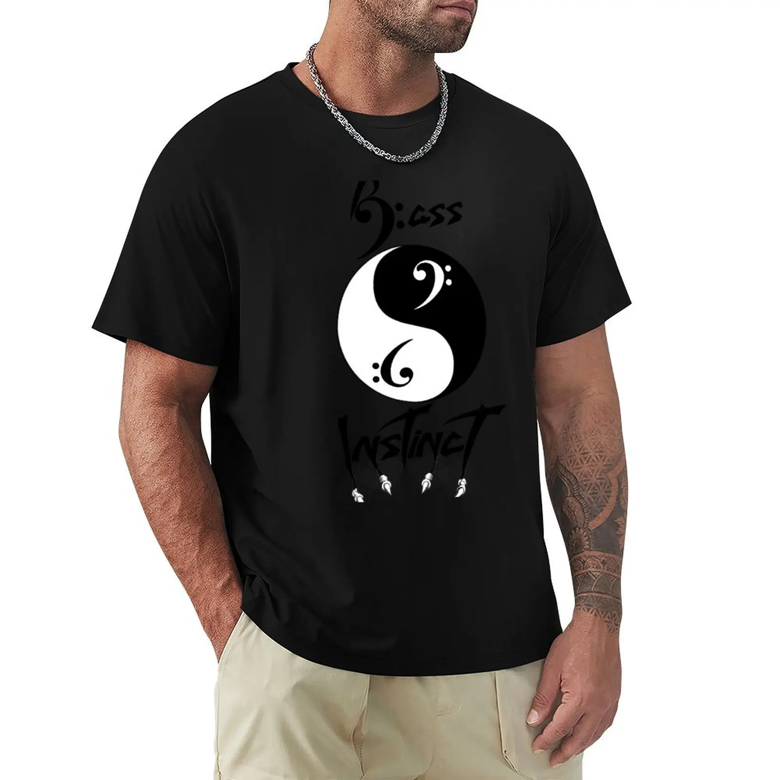 

Bass Instinct Bass Tao T-Shirt Man t-shirt new gifts and t-shirts plus size tops oversized t shirt men