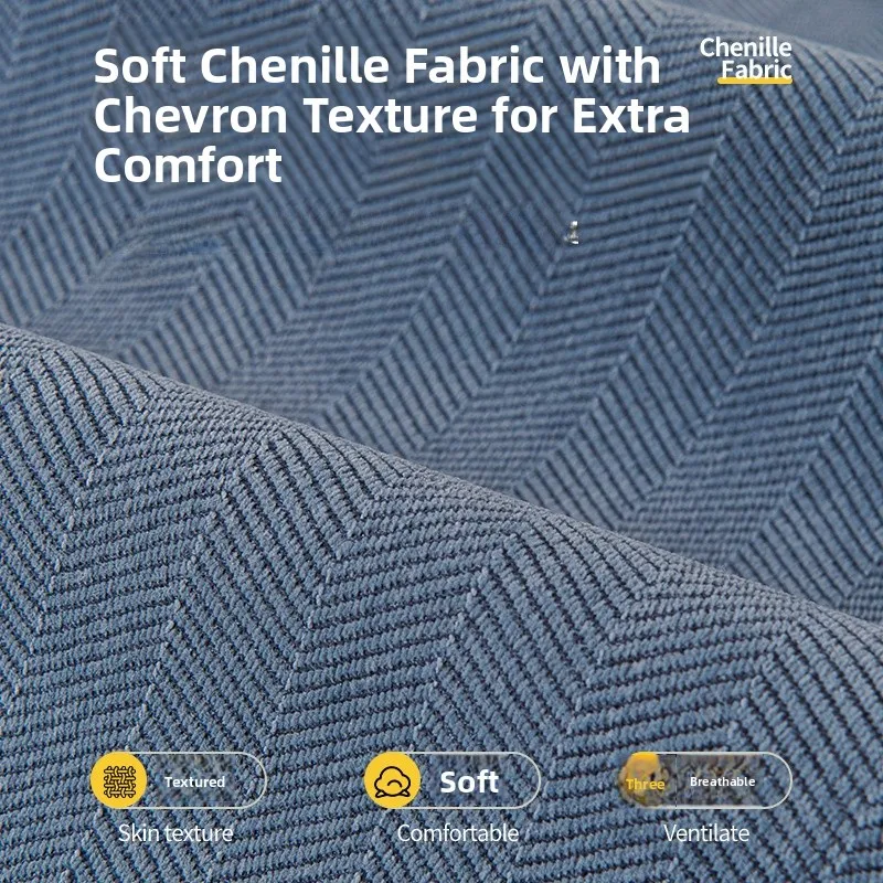 Waterproof Anti-Slip Sofa Cushion Covers Simple Geometric Pattern All-Season Universal Sofa  Pad Covers New 2026 Design