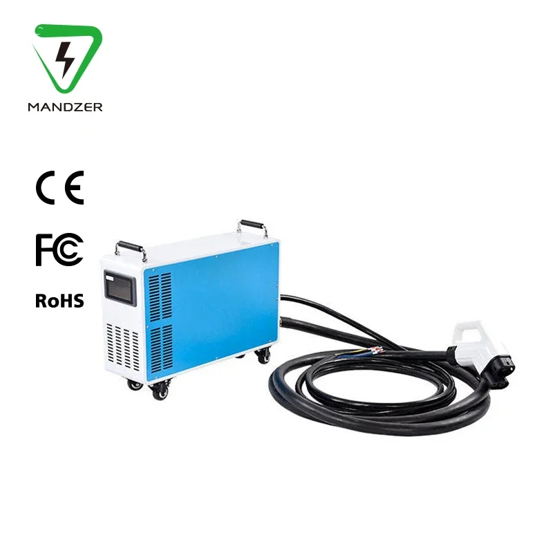 20KW  Solar EV Charger Manufacturers Portable Charging Station Electrical Car J1772 Portable Solar Charging Station