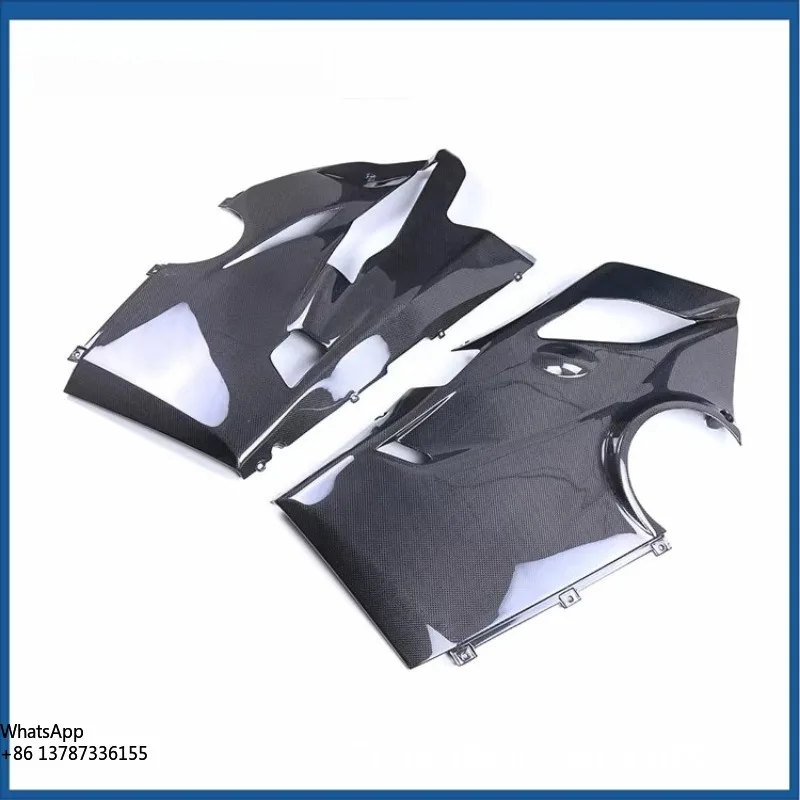 2026 new Carbon Fiber Motorcycle Lower Side Fairings Belly Pan For Ducati Panigale V4 V4S V4R 2018+