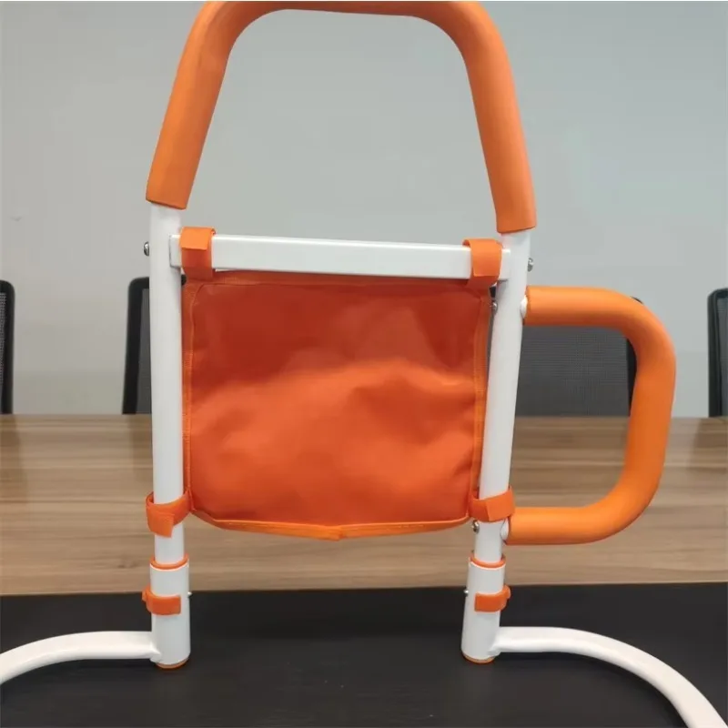 Barandillas de Seguridad para Cama para Personas Mayores con Alturas Ajustables, Bolsillo de Almacenamiento, Deslizadores para Debajo del Colchón, Barra Protectora para Cama