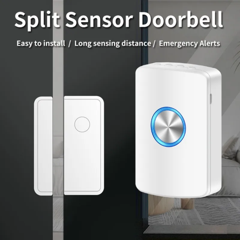 M09K Anti-Theft Alarm Supermarket Refrigerator Door Opener Freezer Sensor Store Doorbell Window/Magnetic Home Use