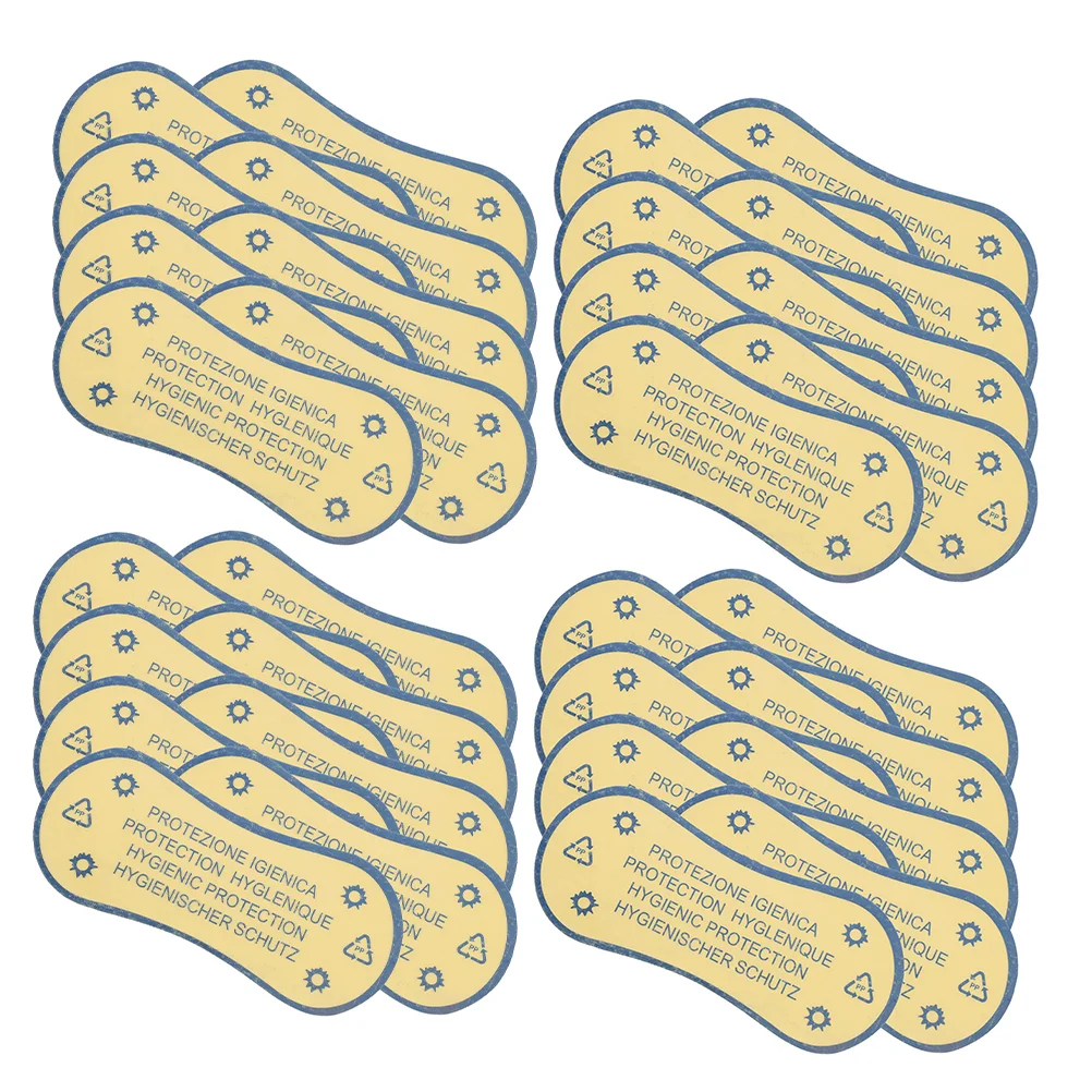 100 Pcs Hygienic Swimsuit Stickers Adhesive Protective Decal For Swimwear Transparent 4 8X11cm Retail Use
