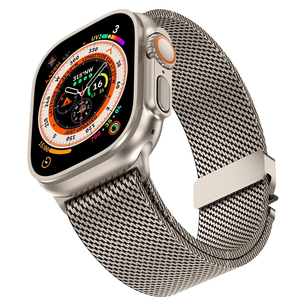 Cinturino milanese per Apple watch 10 Ultra 2 NUOVE cinturini Correa reloj Accessori iwatch 44 45 46 49mm Bracciale serie 9/81716/5/4/SE