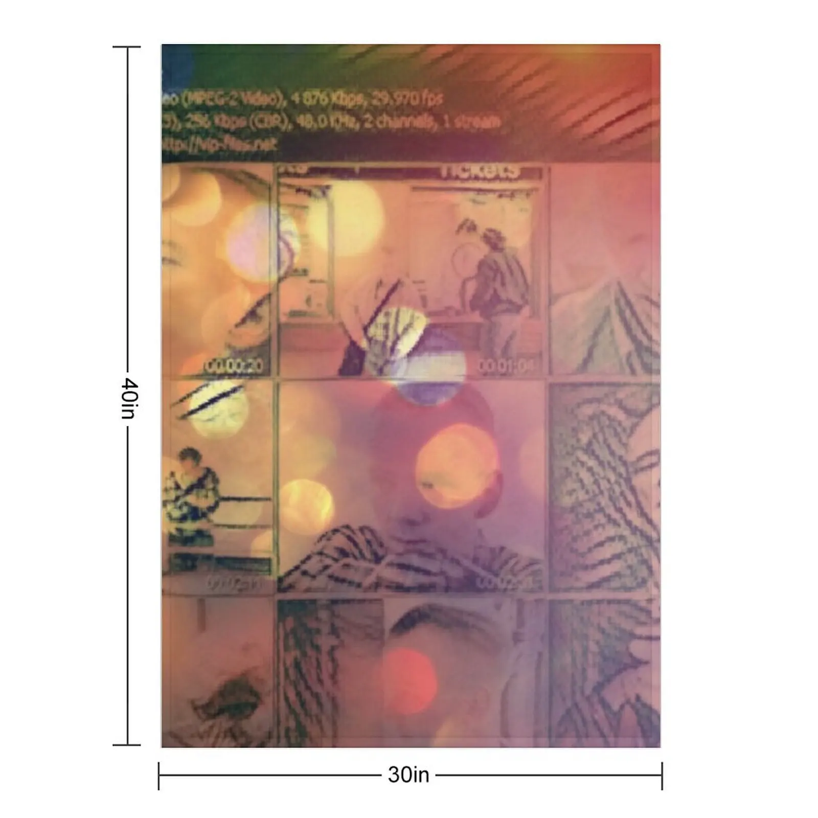 بطانية Beat Boys Bronski Band Throw Blanket للهالوين، بطانيات سرير أريكة أنيمي الفاخرة #2