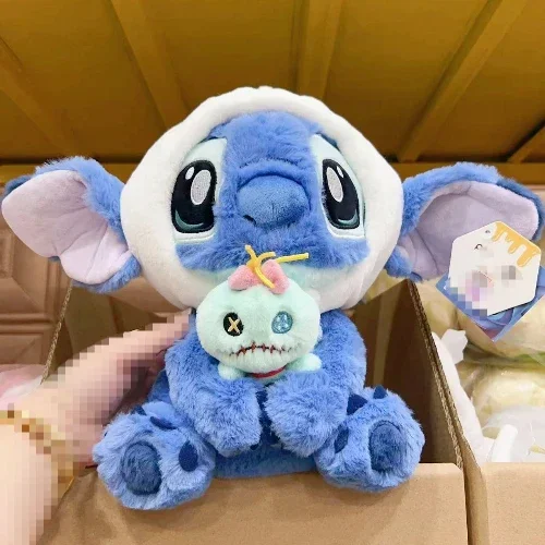 

Disney Aoger Lilo & Stitch Stuffed Plush Doll Edition Stitch Rose Doll Creative Kawaii Pillow Toy Birthday Gift for Girl