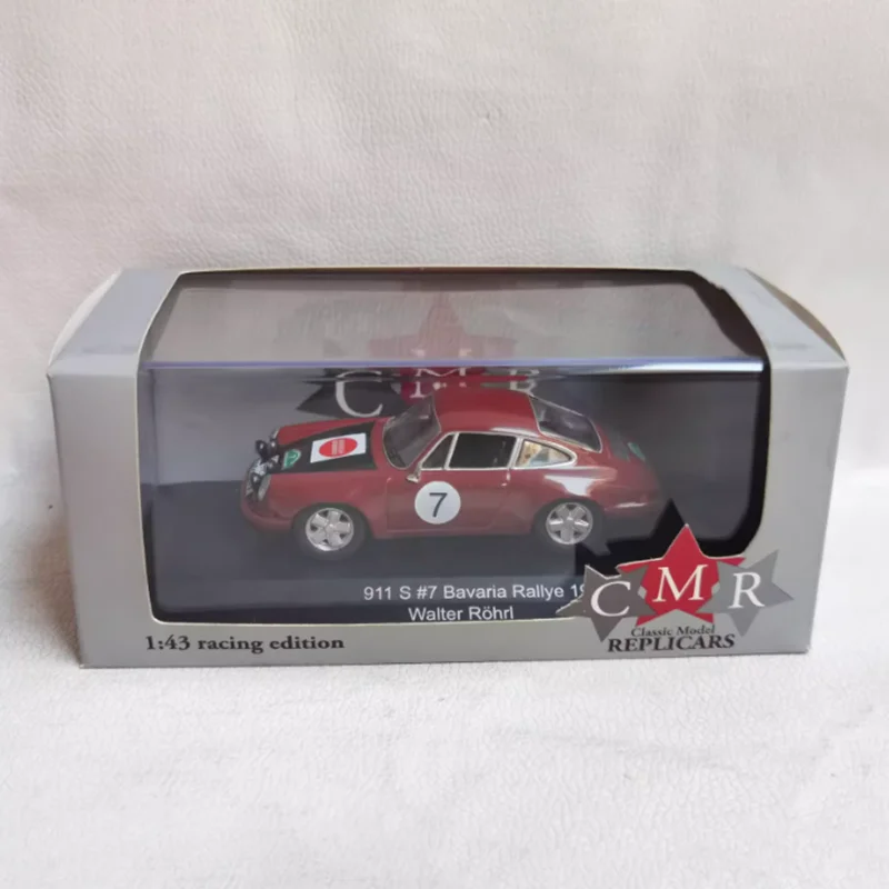 

CMR масштаб 1/43, 911 S # 7, 1970-сплав, имитация модели автомобиля, статическая коллекция, украшенные праздничными подарками, игрушки, сувенирный подарок