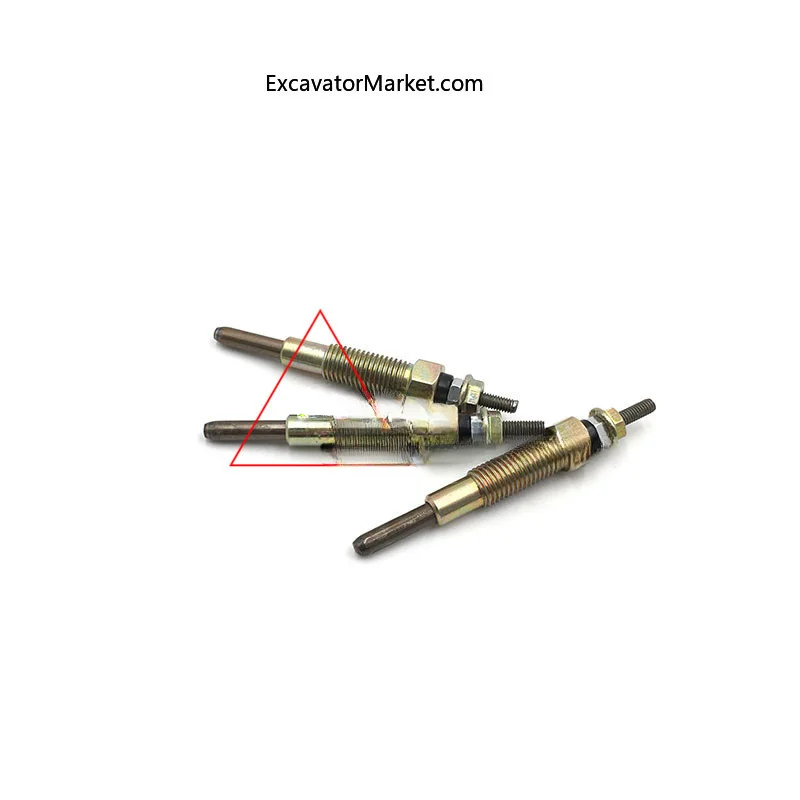 Per Caterpillar cat e306/307c/d spina di preriscaldamento Mitsubish 4m40 motore preriscaldamento induzione spina bagliore escavatore di ricambio