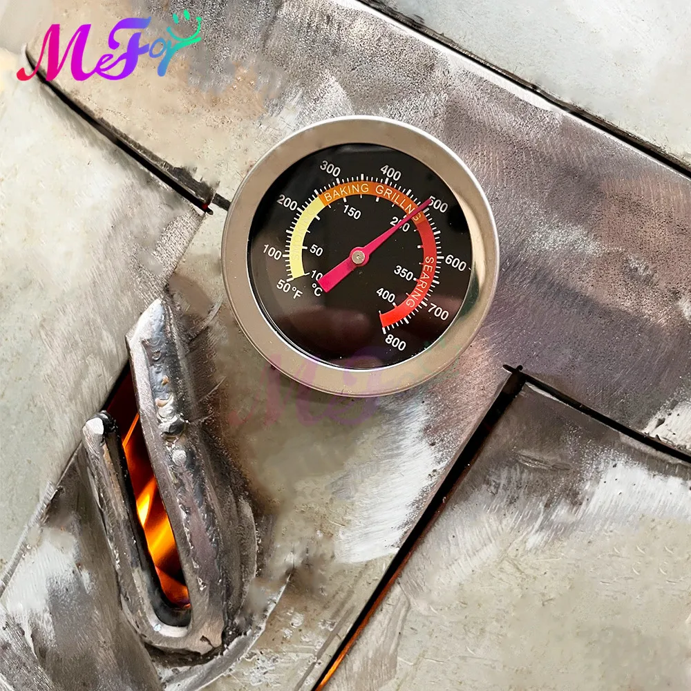 52mm 50-500 Degrees Celsius Kitchen Oven Thermometer 400℃ Pizza Stove Outdoor Grill Barbecue Meat Thermograph Bake Food Tool