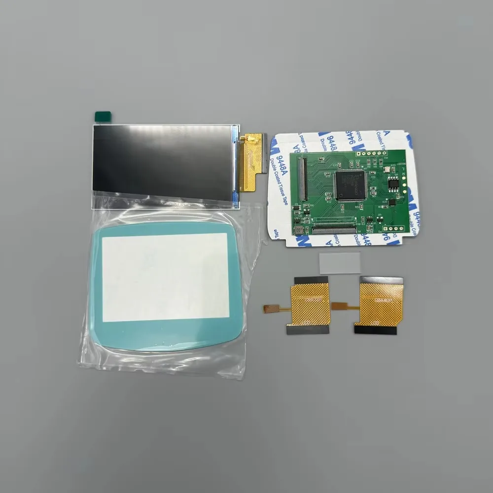 2.9 "originele grootte IPS LCD-scherm met hoge helderheid voor Gameboy Advance GBA Ondersteuning Pixelmodus Display Warm licht schermen