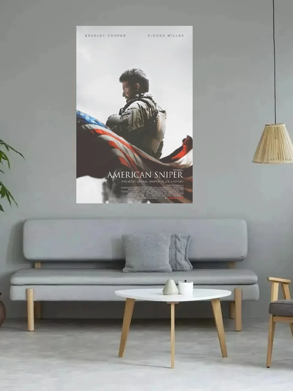 American Sniper Movie, Art Picture Print Silk Poster,Home Wall Decor