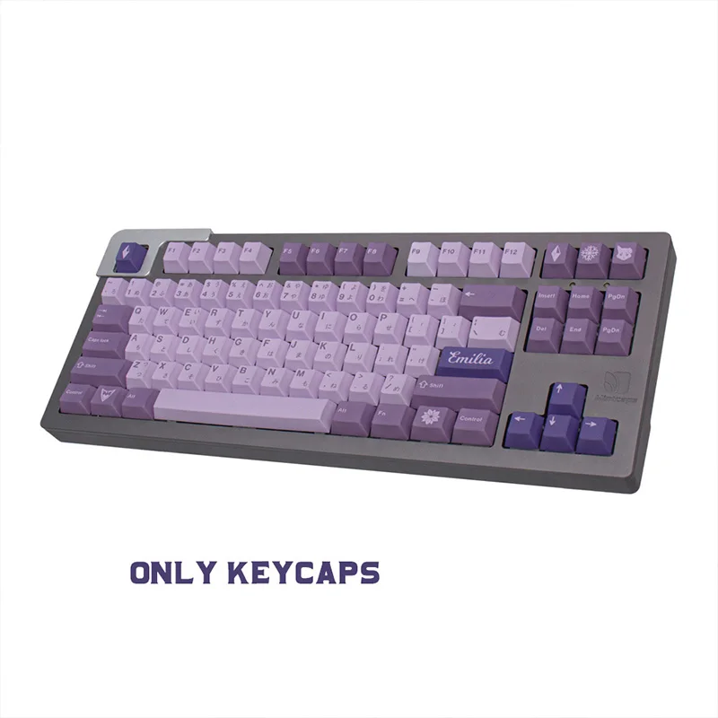 Imagem -04 - Gmk Clones Geada Bruxa Keycaps Cereja Perfil Pbt Dye-sub Grande Conjunto Japonês Keycap para mx Interruptor Teclado de Jogo Mecânico