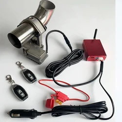 Car Exhaust Valve Kit Cut Off System Sound Changed Remote Controller Adjustable Kit