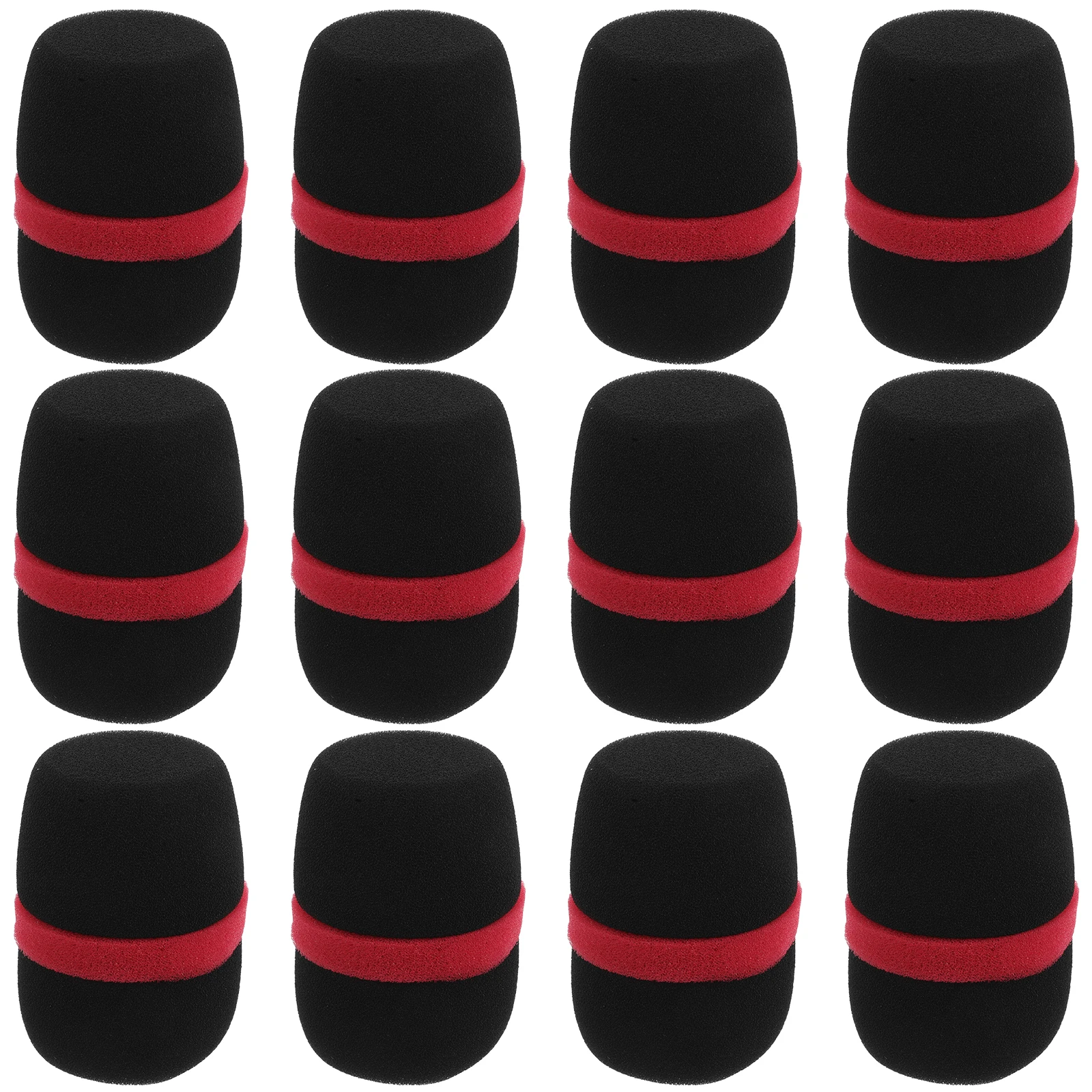 

12 PCS Microphone Sponge Cover Covers for Sleeves Protection Windscreen Protective Handheld