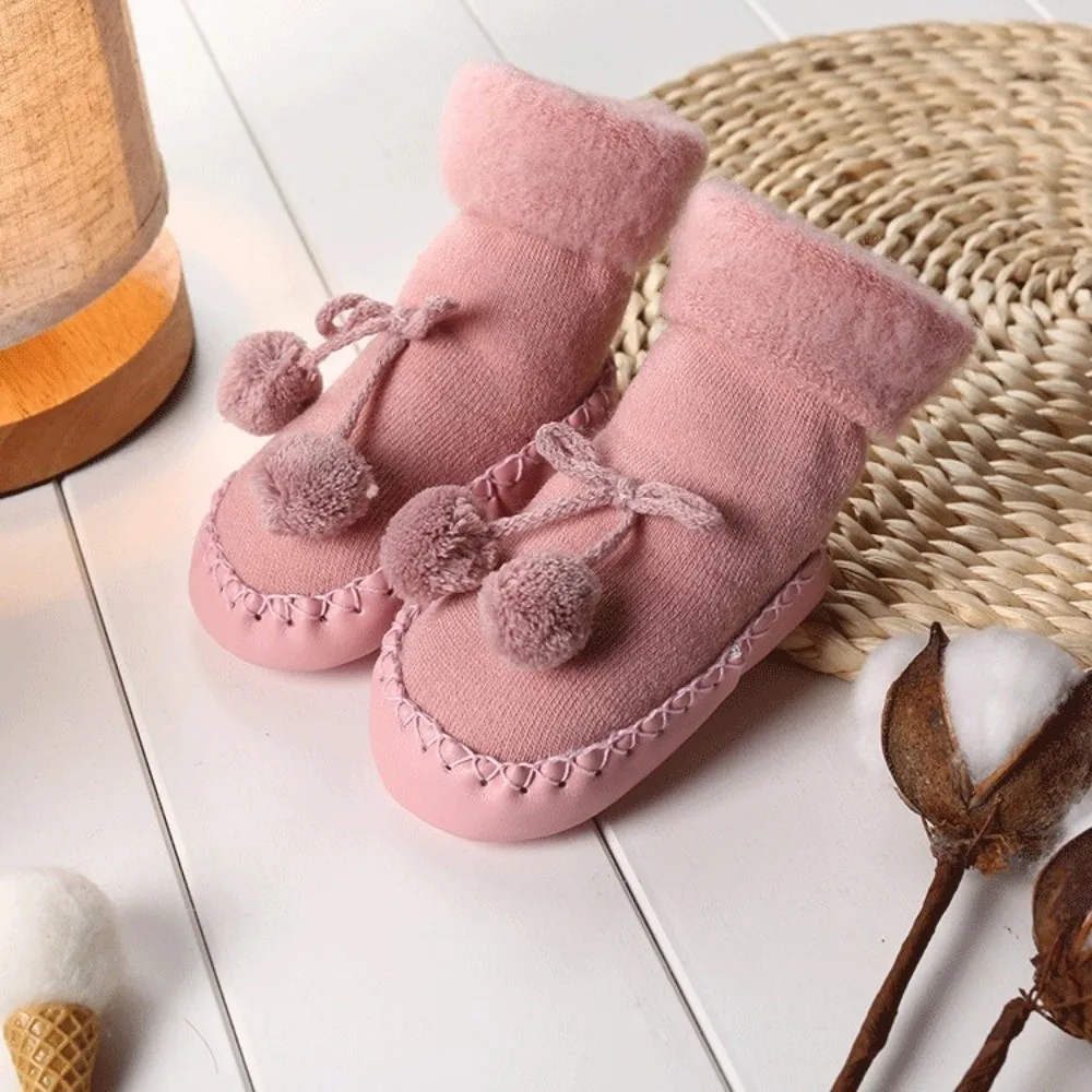 New Thick Warm Floor Toddler Socks Casual Newborn Shoes Soft Comfortable Slipper Anti-Slip Socks Infant Girls Boys