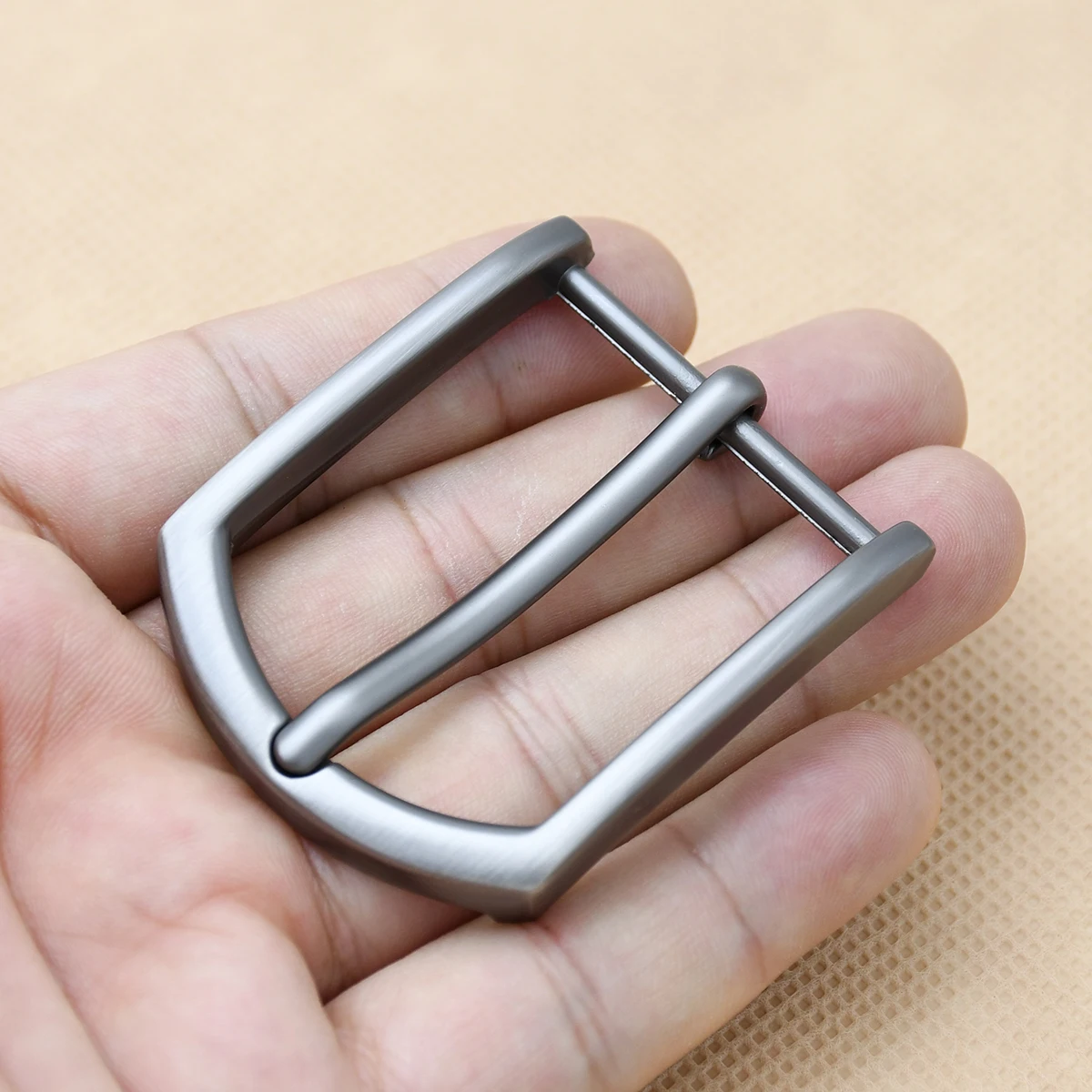 1 pezzo fibbia per cintura fibbia ad ardiglione in metallo 35mm cintura da donna per uomo testa in pelle accessori per parti di cinture artigianali