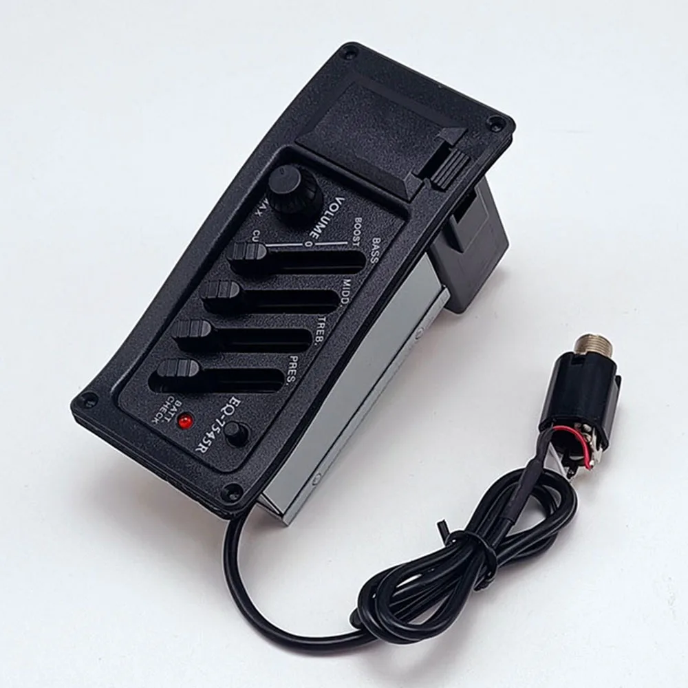 Acoutic Guitar EQ Piezo Pickup / Pre-Amp Unit Acoustic Guitar EQ-7545R