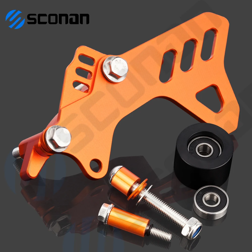 Front Sprocket Cover Case Saver Protector Chain Guard For 250 300 EXC TPI 2017 2018 2019 2020 2021 250exc 300exc tpi
