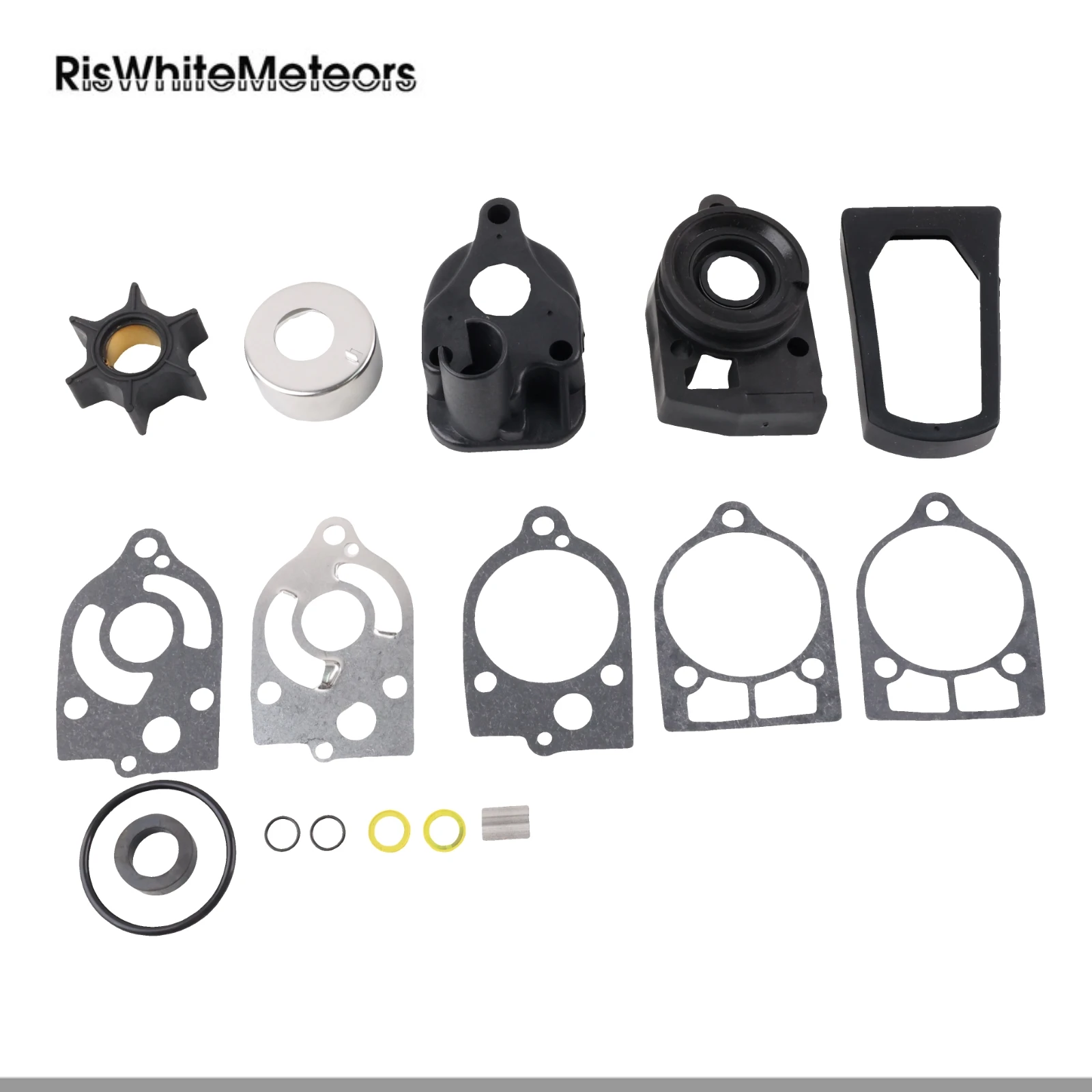 

RisWhiteMeteors 46-77177A3 77177A3 Water Pump Repair Kit Replacement for Mercury Outboard 30-70HP