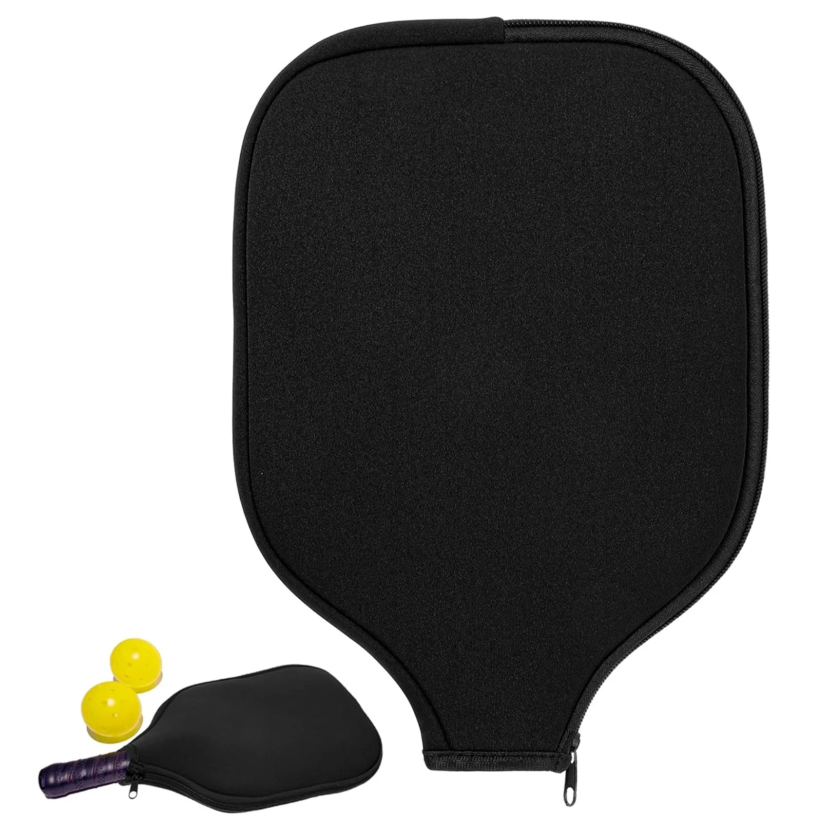 

Pickleball Paddle Covers Pickleball Racket Sleeve with Lanyard Waterproof Neoprene Paddle Cover Pickleball Accessories