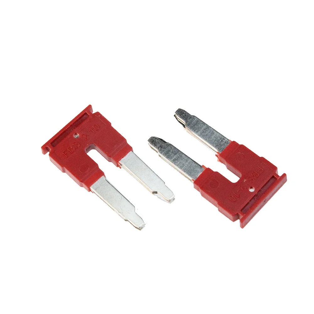 1 Piece FBS2-10 Jumper Bridge for ST-10 and PT-10 DIN Rail Terminal Blocks Accessories Electrical Connector Jumper Bridge