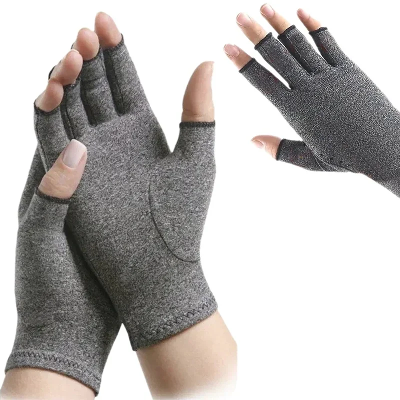 

Compression Arthritis Gloves Cotton Joint Pain Relief Wrist Support Hand Brace Women Men Therapy Wristband Compression Gloves
