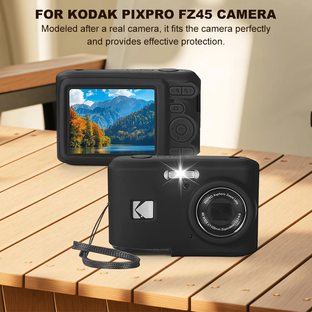 ل KODAK PIXPRO FZ45 غطاء كاميرا رقمية ارتداء مقاومة سليم صالح حقيبة الكاميرا غطاء الجسم كاميرا السفر في الهواء الطلق كاميرا حماية