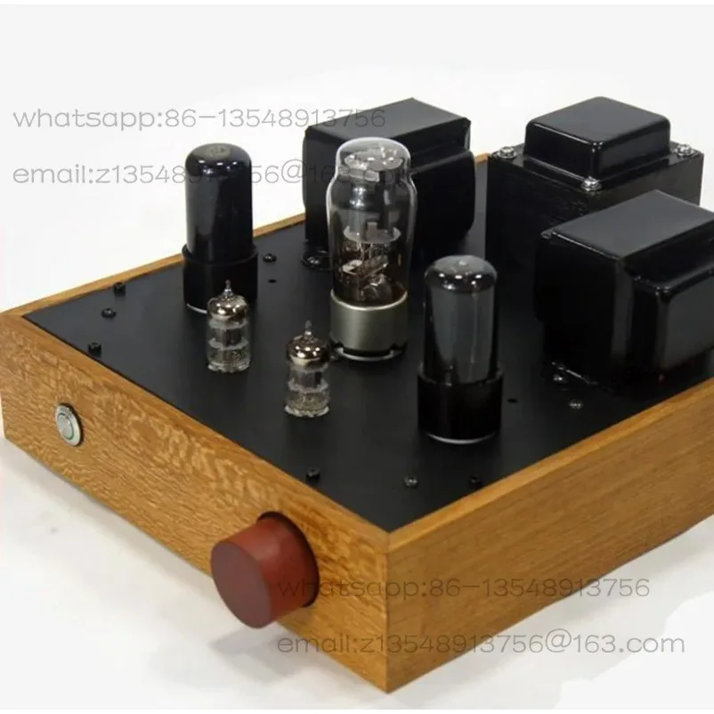 6P6P / 6V6 Tube Amplifier 4W + 4W Stereo Fever Tube Amplifier Finished Product Liner Rectifier 6J1/GE5654 Push