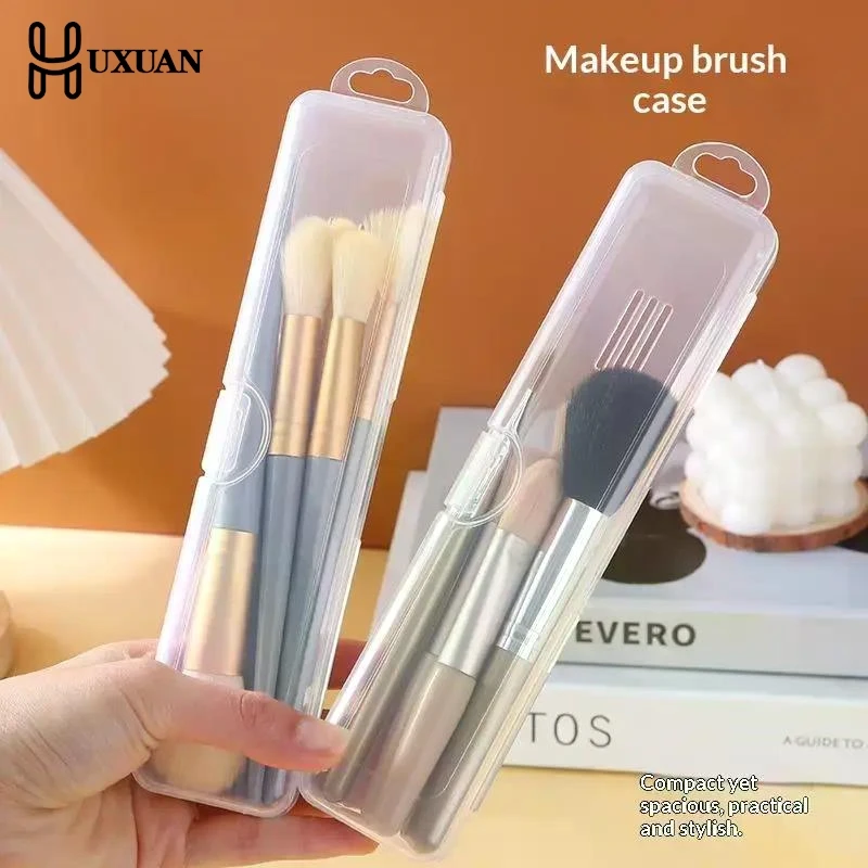 Toothbrush Box Transparent Organizer Case Travel Portable Toothbrush Holder Plastic Toothpaste Box Storage Container