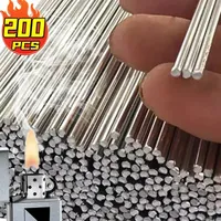 200/10PCS Aluminum Welding Rods Kits Universal Low Temperature Welding Cored Wire Multipurpose Repair Rod for Welding Alloy