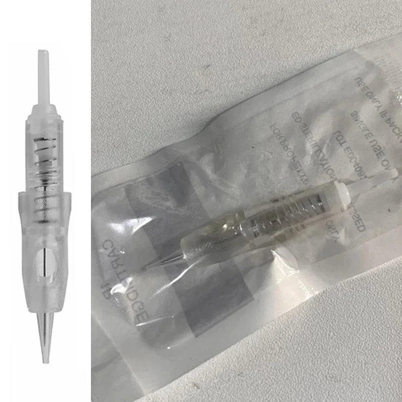 

Игла для татуировки, насадка из нержавеющей стали, иглы для картриджей для макияжа, 1P 2P 3P 3F 5P 5F, машина для татуировки, игла для бровей, 50 шт.