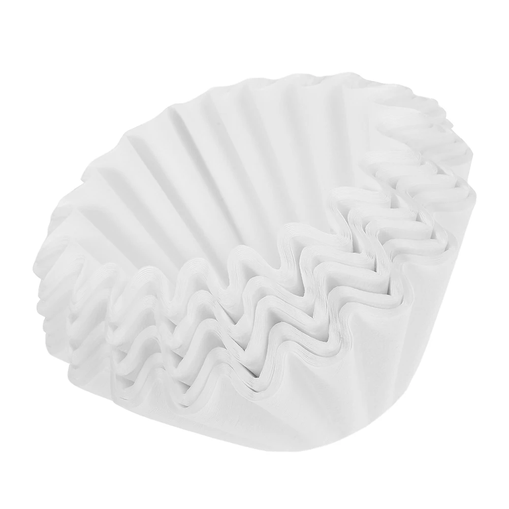 

100 Pcs Drip Coffee Filter Paper Cups Espresso Filters Fine Filtration Coffee Filters Paper Basket Kitchen Bar Home